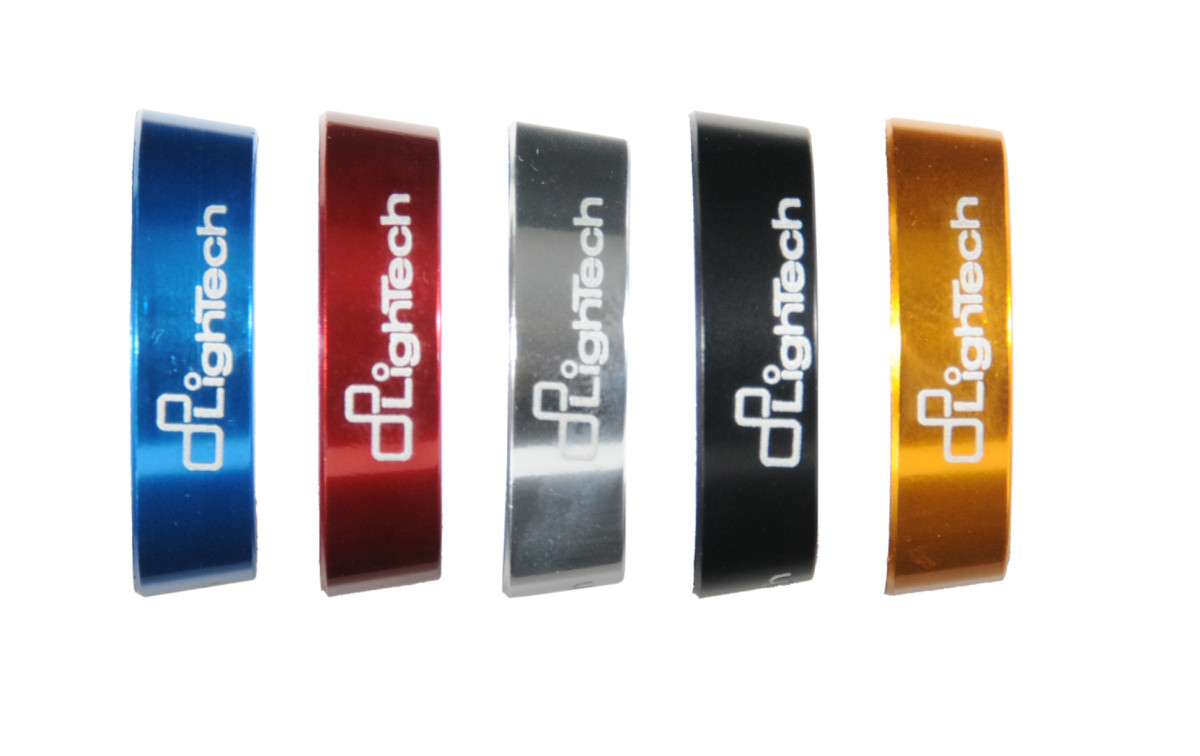 Lightech - Handlebar Balancer Colored Rings - Silver Essex
